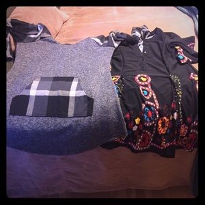 2 Reborn tunics, one NWT and one in EUC